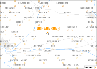 map of Okkenbroek