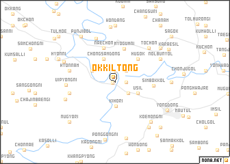 map of Okkil-tong