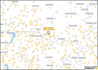 map of Ok-kol