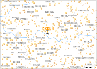 map of Okkŭm