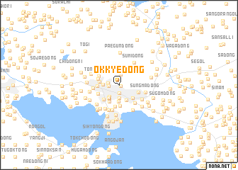 map of Okkye-dong