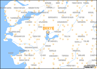 map of Okkye