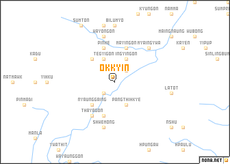 map of Ôkkyin