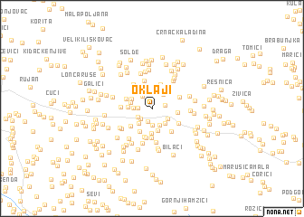 map of Oklaji