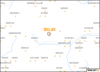 map of Okluk