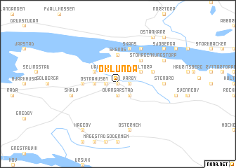 map of Oklunda