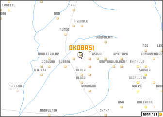 map of Oko Basi