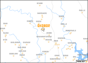 map of Okobor