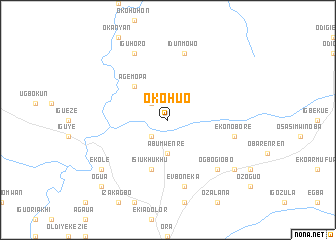 map of Okohuo