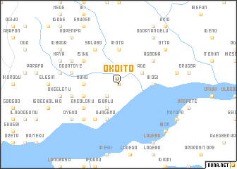 map of Oko Ito