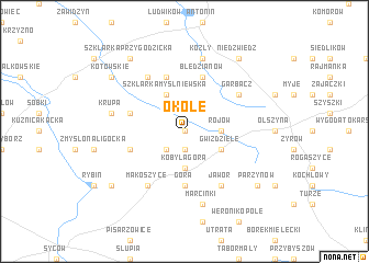 map of Okole