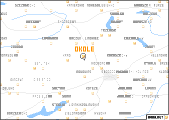 map of Okole