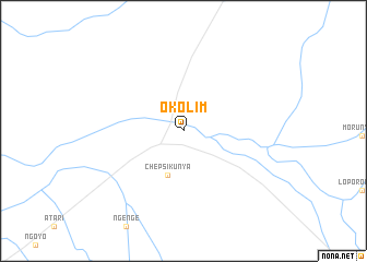 map of Okolim