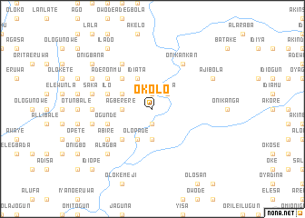 map of Okolo