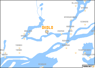 map of Okolo