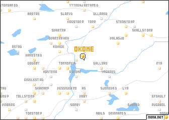 map of Okome