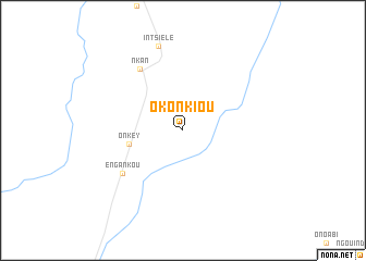 map of Okonkiou