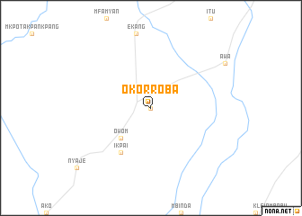 map of Okorroba
