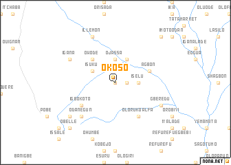 map of Okoso