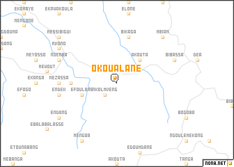 map of Okoualane