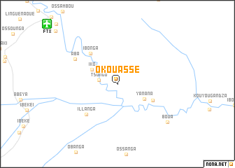 map of Okouassé