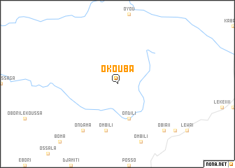 map of Okouba