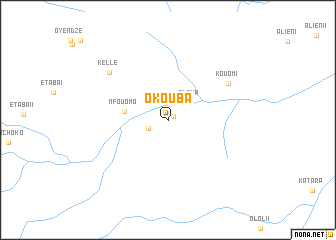 map of Okouba