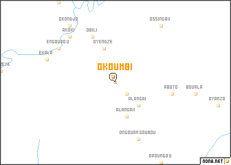 map of Okoumbi