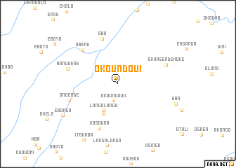 map of Okoundou I