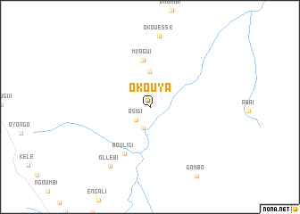 map of Okouya