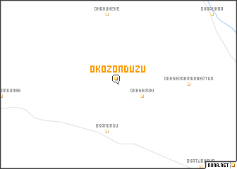 map of Okozonduzu