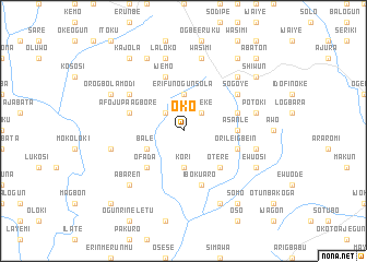 map of Oko