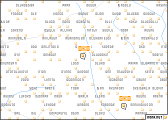 map of Oko