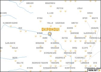map of Okpahoui