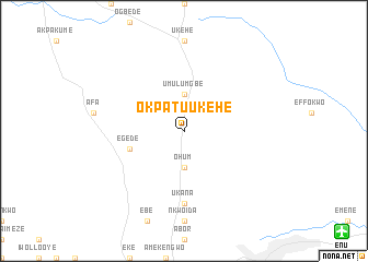 map of Okpatu Ukehe