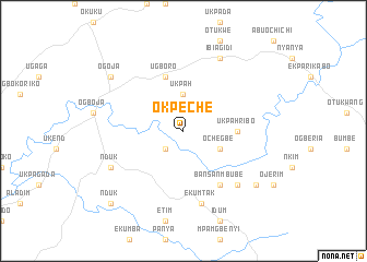 map of Okpeche