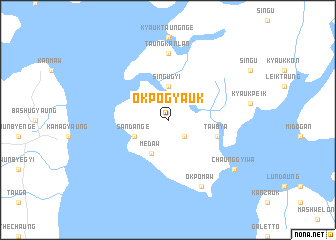 map of Okpogyauk