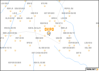 map of Okpo