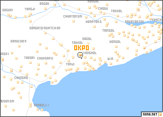 map of Okp\