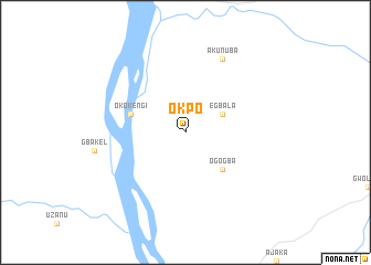 map of Okpo