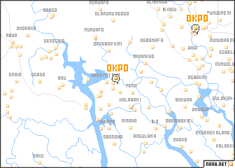 map of Okpo