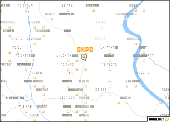 map of Okpo