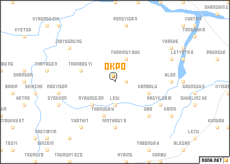 map of Ôkpo