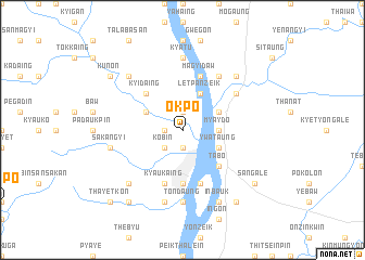 map of Ôkpo