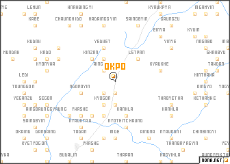 map of Okpo