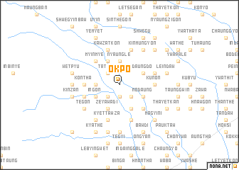 map of Okpo