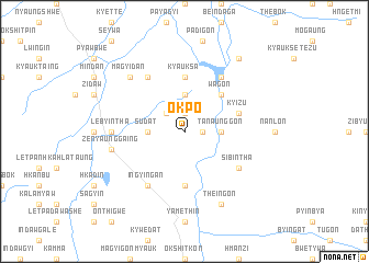 map of Okpo