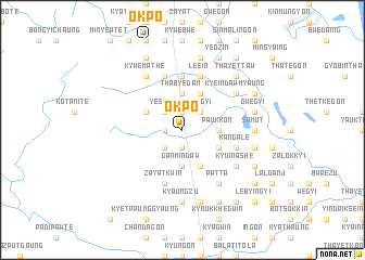 map of Okpo