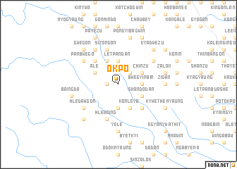 map of Okpo