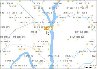 map of Okpo